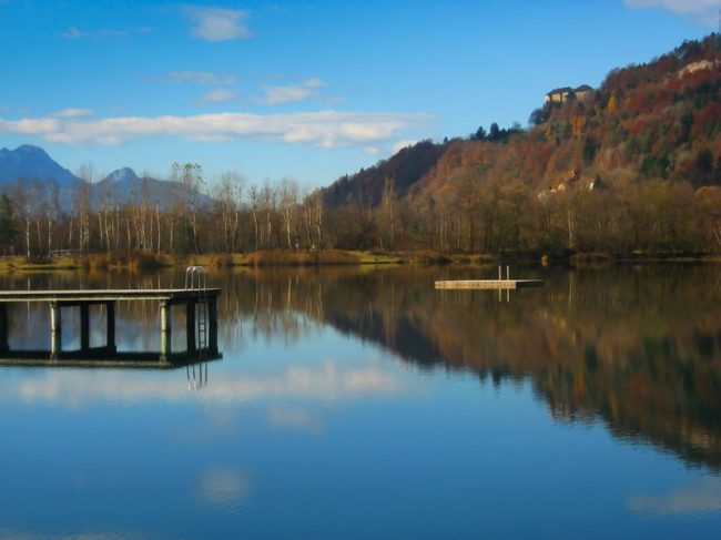 Idylle am Ressnig see